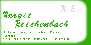 margit reichenbach business card